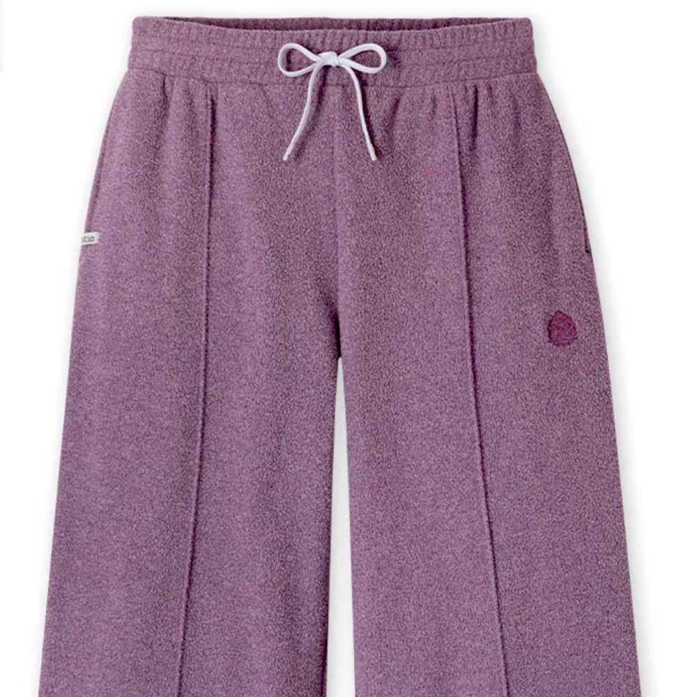 Stio Turpin Fleece Jogger Womens M Pants Drawstring Waist Sweatpants Running